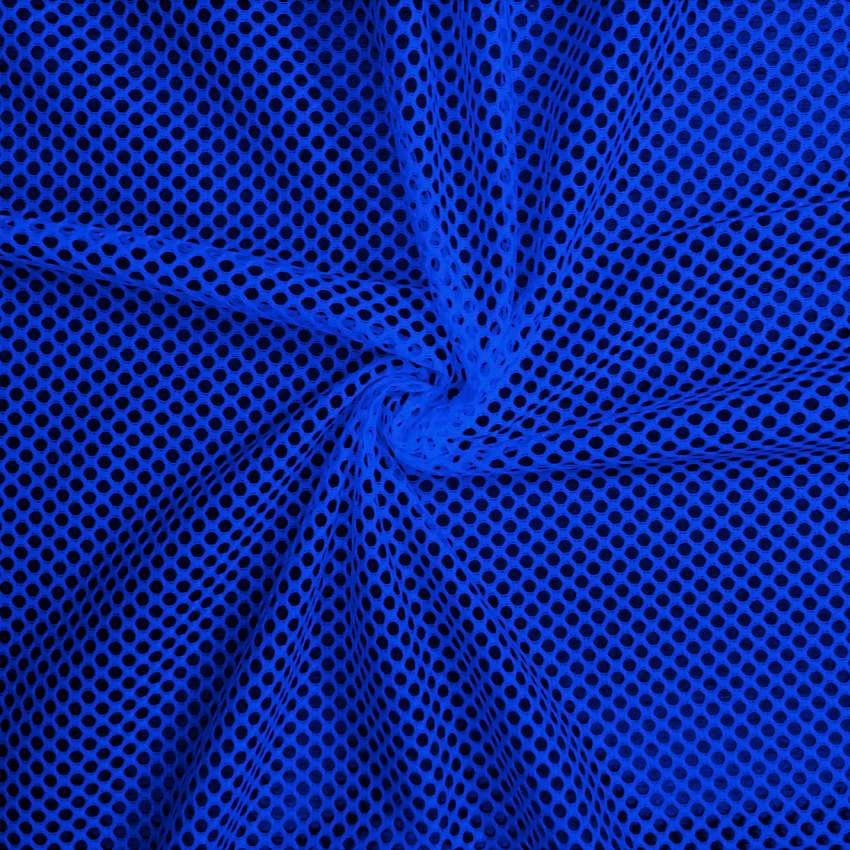 Royal Blue King Mesh Jersey Fabric